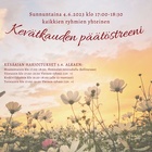 Kevätkauden päättäjäisharjoitus