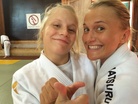 Lahden Judoseuraa edustavilla Katri Kakolla ja Satu Lehikoisella oli leirillä kai mukavaa?