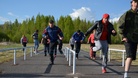 Naruesteellä tyylejä oli monenlaisia.